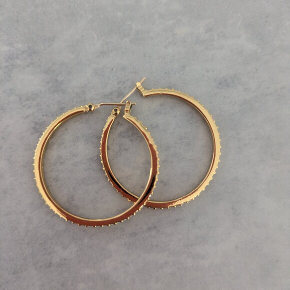 Coach hoops earrings - Picture 2 of 4